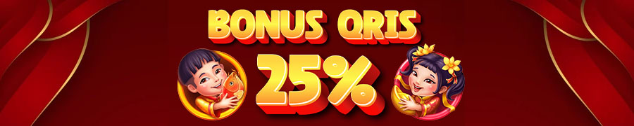 BONUS QRIS 25% WG4D